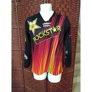 Rockstar Energy Drink Motocross Jersey Shirt Yamaha Adult Small Dirt Bike